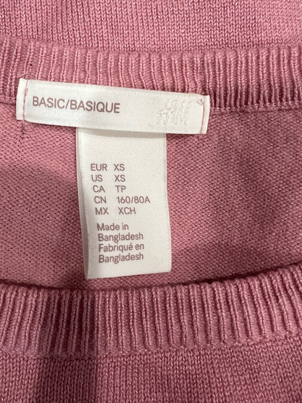 HM Basic Pink Sweater - Picture 5 of 5